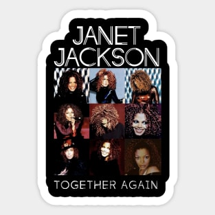 Janet Jackson Together Again Sticker